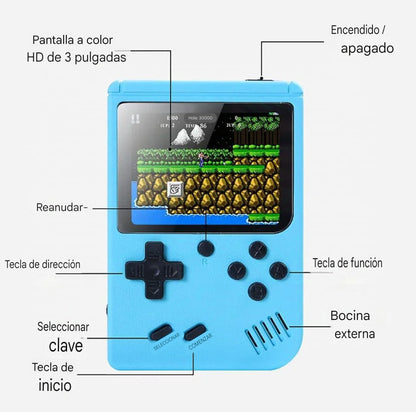 Mini Consola Portatil Luo 400 En 1